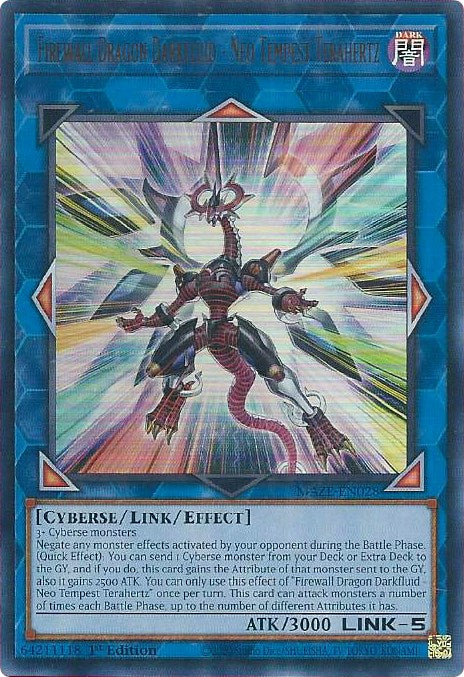 Firewall Dragon Darkfluid [MAZE-EN028] Ultra Rare Yu-Gi-Oh!