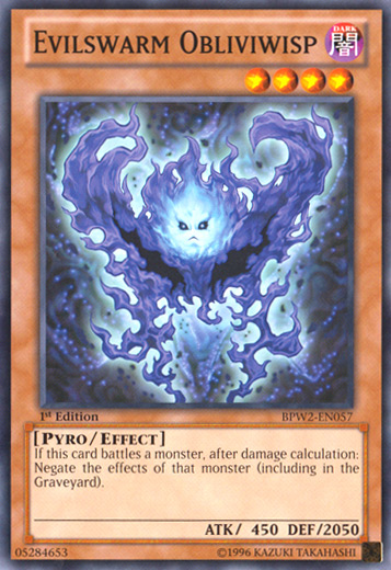 Evilswarm Obliviwisp [BPW2-EN057] Common Yu-Gi-Oh!