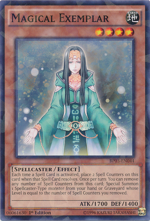 Magical Exemplar [BP03-EN044] Shatterfoil Rare Yu-Gi-Oh!