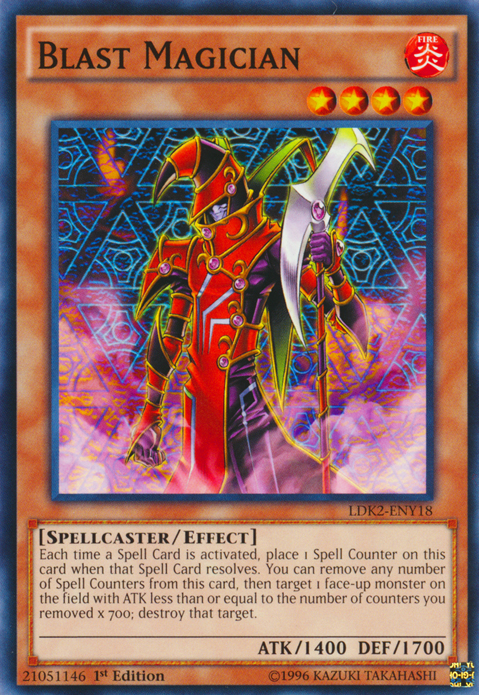 Blast Magician [LDK2-ENY18] Common Yu-Gi-Oh!