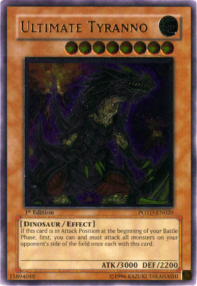 Ultimate Tyranno [POTD-EN020] Ultimate Rare Yu-Gi-Oh!