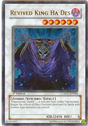 Revived King Ha Des [CSOC-EN044] Ultra Rare Yu-Gi-Oh!