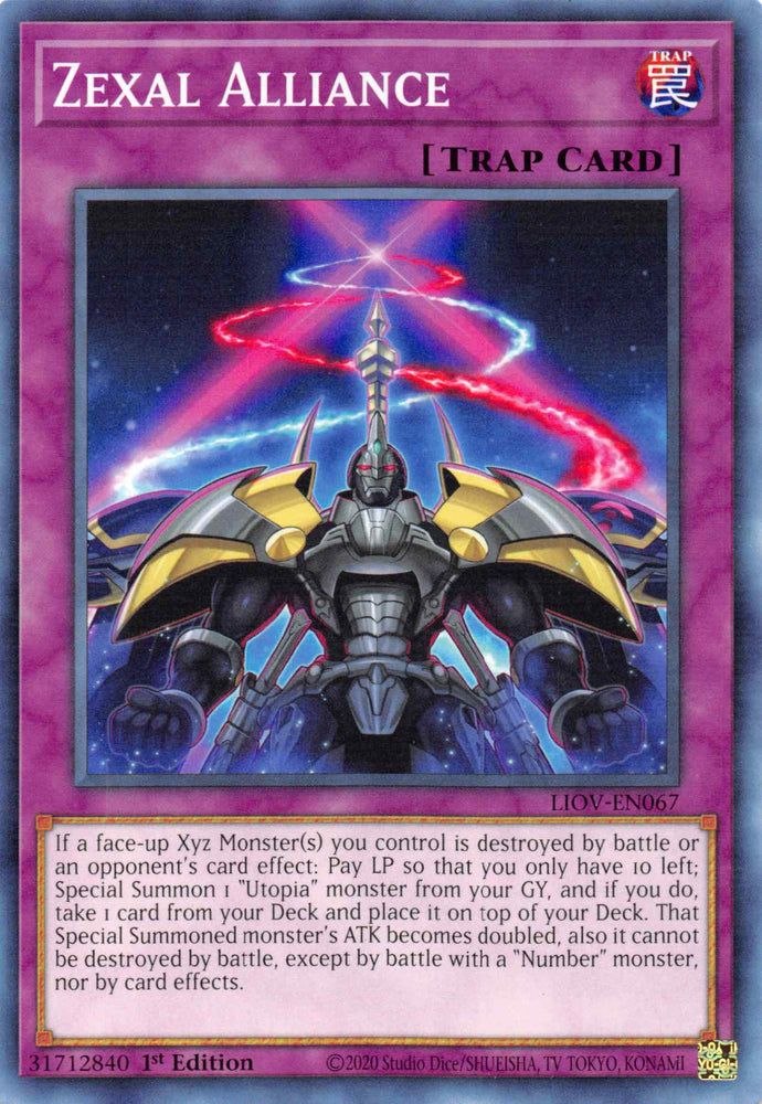 Zexal Alliance [LIOV-EN067] Common Yu-Gi-Oh!