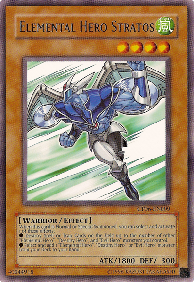 Elemental Hero Stratos [CP06-EN009] Rare Yu-Gi-Oh!