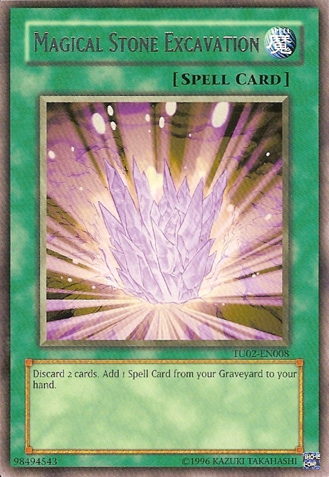 Magical Stone Excavation [TU02-EN008] Rare Yu-Gi-Oh!