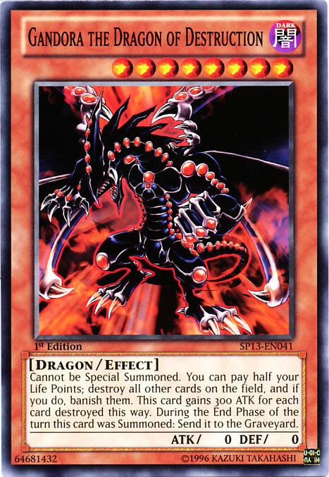 Gandora the Dragon of Destruction [SP13-EN041] Common Yu-Gi-Oh!