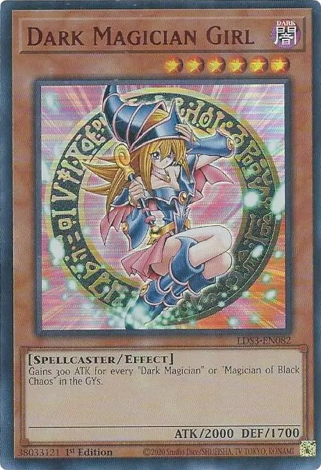 Dark Magician Girl (Red) [LDS3-EN082] Ultra Rare Yu-Gi-Oh!