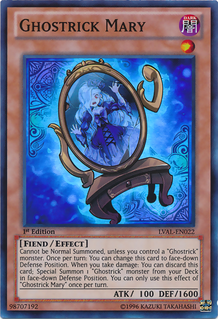 Ghostrick Mary [LVAL-EN022] Super Rare Yu-Gi-Oh!