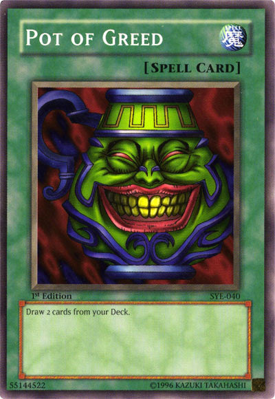 Pot of Greed [SYE-040] Common Yu-Gi-Oh!