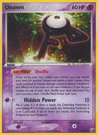 Unown (F) (F/28) [EX: Unseen Forces] Pokémon