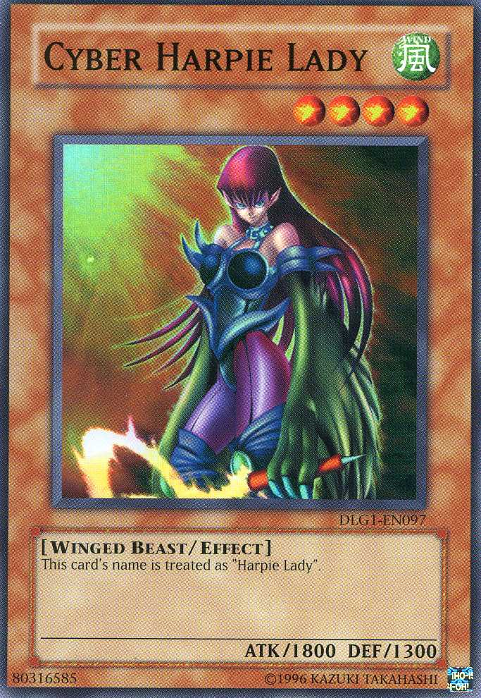 Cyber Harpie Lady [DLG1-EN097] Super Rare Yu-Gi-Oh!