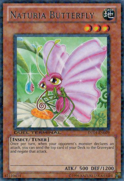 Naturia Butterfly [DT04-EN029] Rare Yu-Gi-Oh!