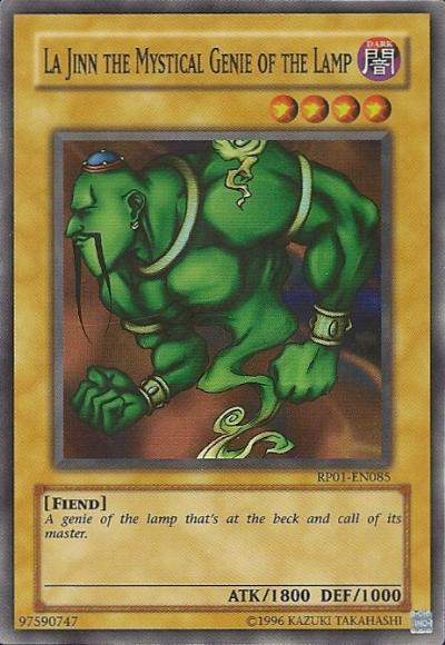La Jinn the Mystical Genie of the Lamp [RP01-EN085] Super Rare Yu-Gi-Oh!