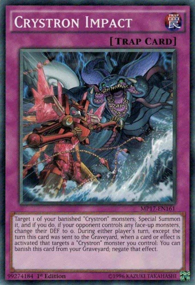 Crystron Impact [MP17-EN161] Common Yu-Gi-Oh!