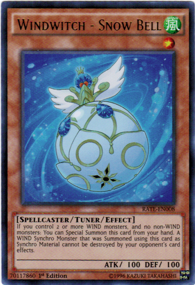 Windwitch - Snow Bell [RATE-EN008] Ultra Rare Yu-Gi-Oh!