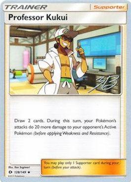 Professor Kukui (128/149) (Ice Path FTW - Zachary Bokhari) [World Championships 2017] Pokémon