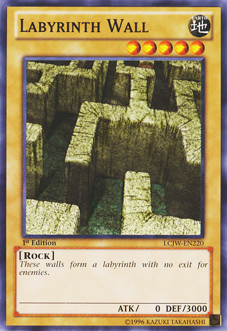 Labyrinth Wall [LCJW-EN220] Common Yu-Gi-Oh!