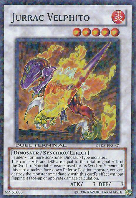 Jurrac Velphito [DT03-EN037] Super Rare Yu-Gi-Oh!