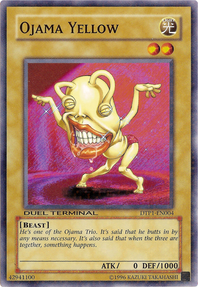 Ojama Yellow [DTP1-EN004] Common Yu-Gi-Oh!