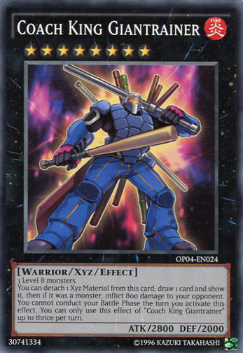 Coach King Giantrainer [OP04-EN024] Common Yu-Gi-Oh!