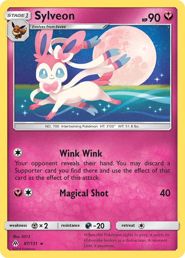 Sylveon (87/131) [Sun & Moon: Forbidden Light] Pokémon