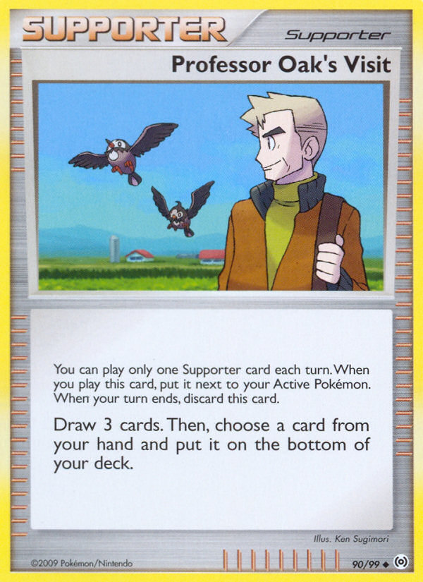 Professor Oak's Visit (90/99) [Platinum: Arceus] Pokémon