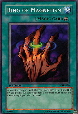 Ring of Magnetism [MRD-139] Common Yu-Gi-Oh!