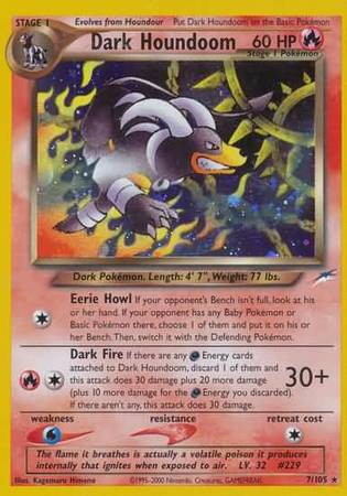 Dark Houndoom (7/105) [Neo Destiny Unlimited] Pokémon