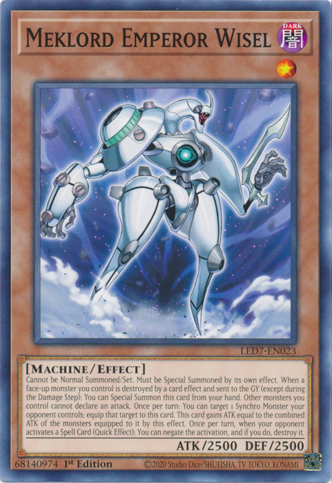 Meklord Emperor Wisel [LED7-EN023] Common Yu-Gi-Oh!