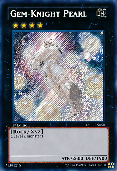 Gem-Knight Pearl [HA06-EN050] Secret Rare Yu-Gi-Oh!