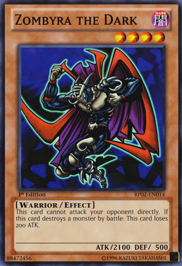 Zombyra the Dark [BP02-EN014] Mosaic Rare Yu-Gi-Oh!