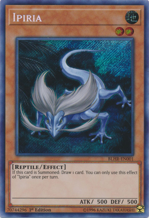 Ipiria [BLHR-EN001] Secret Rare Yu-Gi-Oh!