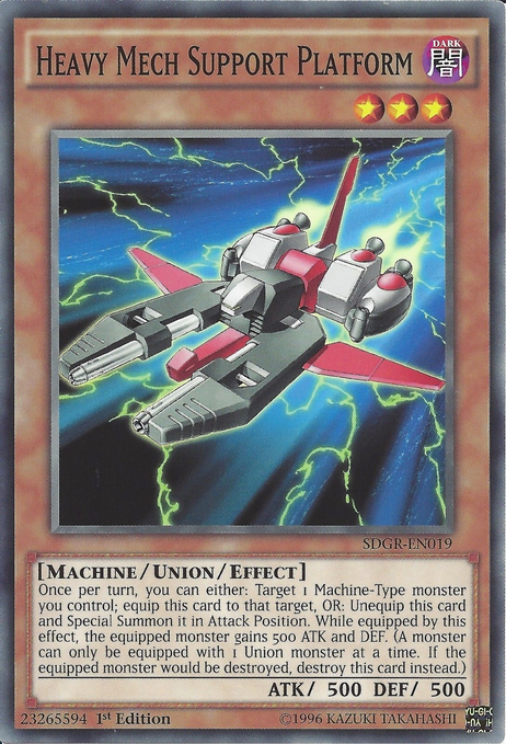 Heavy Mech Support Platform [SDGR-EN019] Common Yu-Gi-Oh!