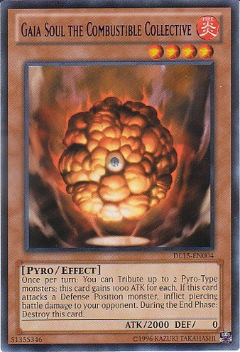 Gaia Soul the Combustible Collective (Purple) [DL15-EN004] Rare Yu-Gi-Oh!