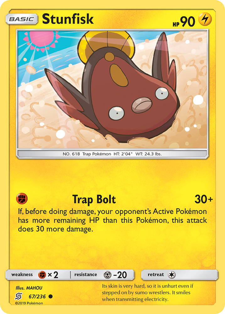 Stunfisk (67/236) [Sun & Moon: Unified Minds] Pokémon
