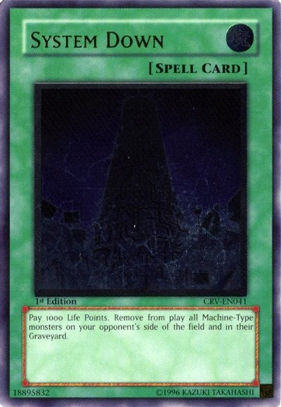 System Down [CRV-EN041] Ultimate Rare Yu-Gi-Oh!