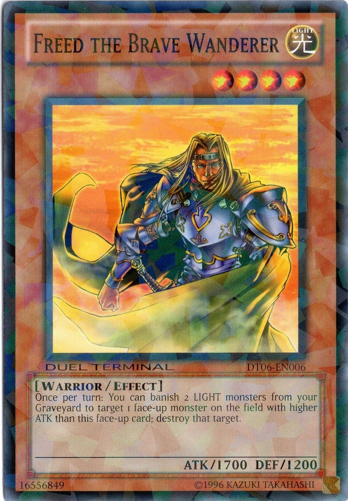 Freed the Brave Wanderer [DT06-EN006] Common Yu-Gi-Oh!