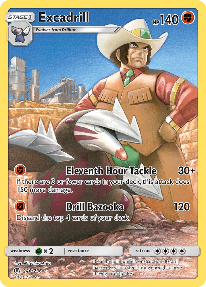 Excadrill (246/236) [Sun & Moon: Cosmic Eclipse] Pokémon