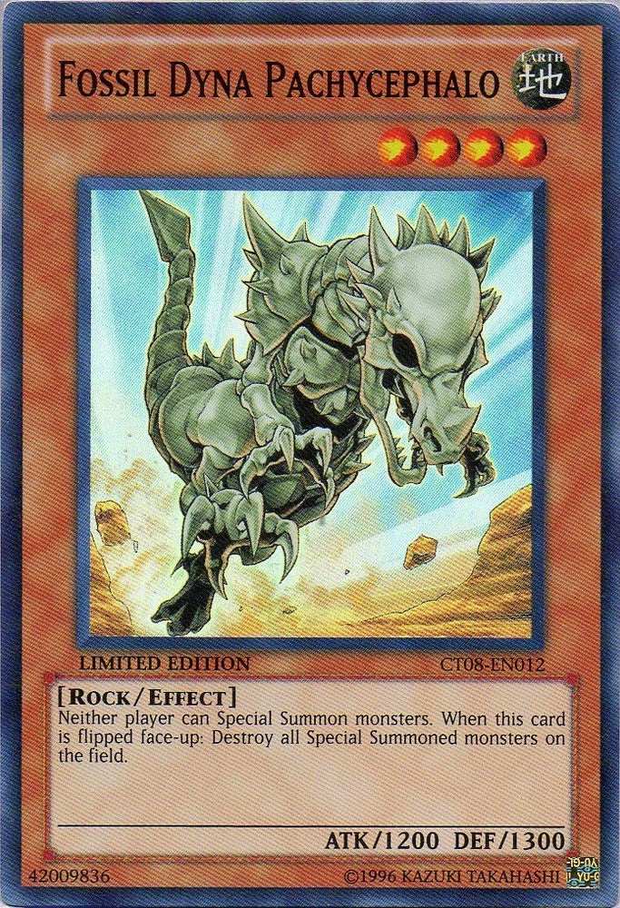 Fossil Dyna Pachycephalo [CT08-EN012] Super Rare Yu-Gi-Oh!