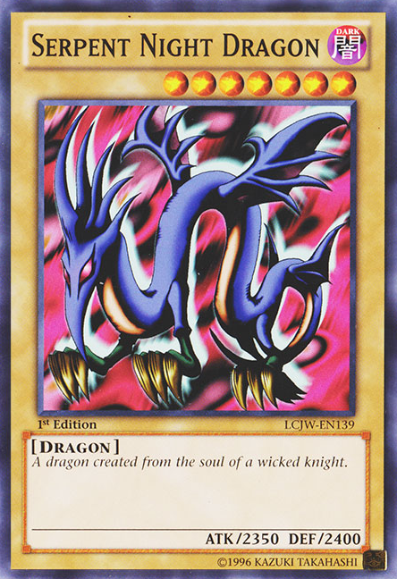 Serpent Night Dragon [LCJW-EN139] Common Yu-Gi-Oh!
