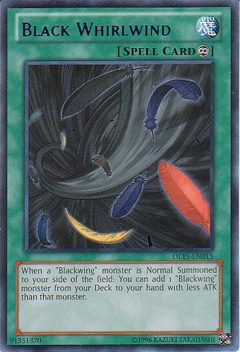 Black Whirlwind (Purple) [DL15-EN015] Rare Yu-Gi-Oh!