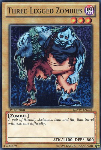 Three-Legged Zombies [LCYW-EN226] Super Rare Yu-Gi-Oh!