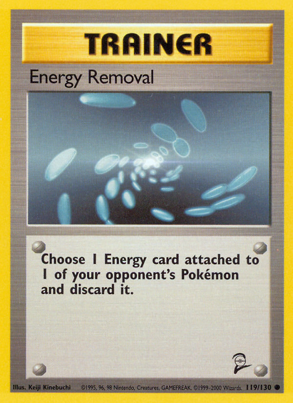 Energy Removal (119/130) [Base Set 2] Pokémon