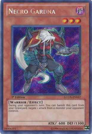 Necro Gardna [LCGX-EN027] Secret Rare Yu-Gi-Oh!