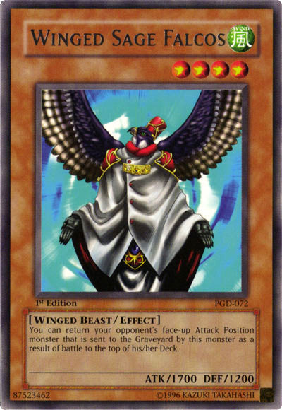 Winged Sage Falcos [PGD-072] Rare Yu-Gi-Oh!