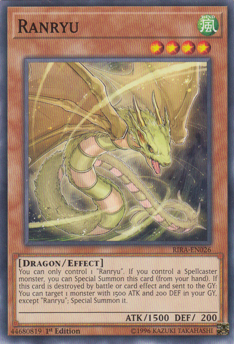 Ranryu [RIRA-EN026] Common Yu-Gi-Oh!
