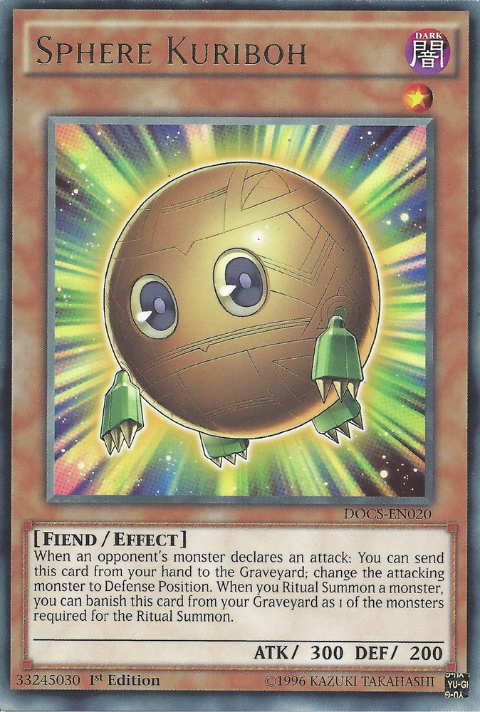 Sphere Kuriboh [DOCS-EN020] Rare Yu-Gi-Oh!