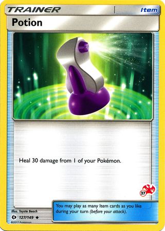 Potion (127/149) (Charizard Stamp #37) [Battle Academy 2020] Pokémon