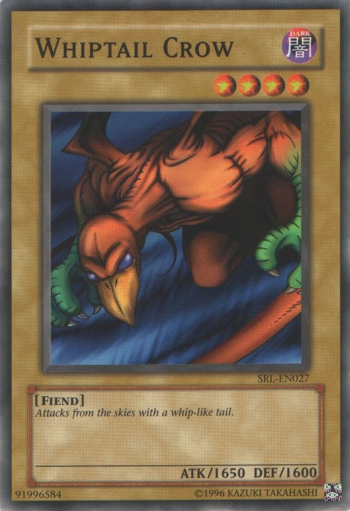 Whiptail Crow [SRL-027] Common Yu-Gi-Oh!