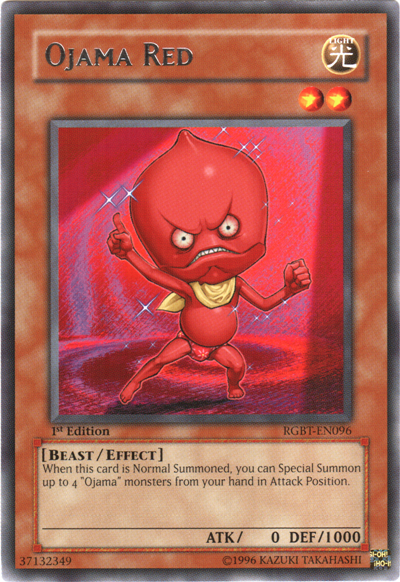 Ojama Red [RGBT-EN096] Rare Yu-Gi-Oh!